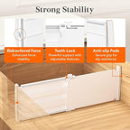 Lifewit 6" Tall 12 Pack Drawer Dividers, 30-47cm/11.5-18.5" Expandable Drawer Divider for Clothes, Adjustable Dresser Drawer 