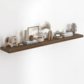 72"W x 9.3"D Floating Shelves for Wall, Wall Mounted Bathroom Shelves 1 Pack Deep Floating Shelf for Bedroom Kitchen Living R