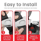 Universal Child Car Seat Chest Harness Clip – Kids Seat Belt Adjuster & Anti Escape Buckle Guard, Child Safety Car Seat Belt 