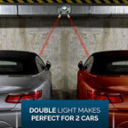ZONETECH Garage Parking Assist Dual Laser Guide - High-Tech Professional 360 –Degree Adjustable to Wider Angles, Sensor with 
