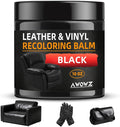 Leather Recoloring Balm - Scratch Repair & Color Restore Kit for Faded Leather, Leather Couch & Car Seats - 10OZ Leather Rest
