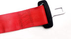 1Pcs Universal Forklift Seat Belt and Fits Tractor Mower Buggy Retractable Red 71 inch New