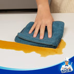 MR.SIGA Microfiber Cleaning Cloth, All-Purpose Microfiber Towels, Streak Free Cleaning Rags, Pack of 12, Light Teal, Size 32 