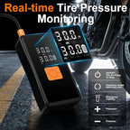 Preciva 8000mAh Jump Starter - 8000A Peak Car Battery Charger with Smart Air Compressor (150PSI), Tire Repair Kit, Power
