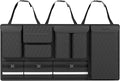 Backseat Hanging Organizer with Large Storage Bags | PU Leather, Large Capacity | Adjustable Straps, Waterproof & Collapsible |