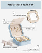 Vlando Jewelry Box for Aunt Gifts from Niece Nephew, Birthday Gifts for Aunt Auntie, Unique Gifts for Aunt Auntie Travel Jewe