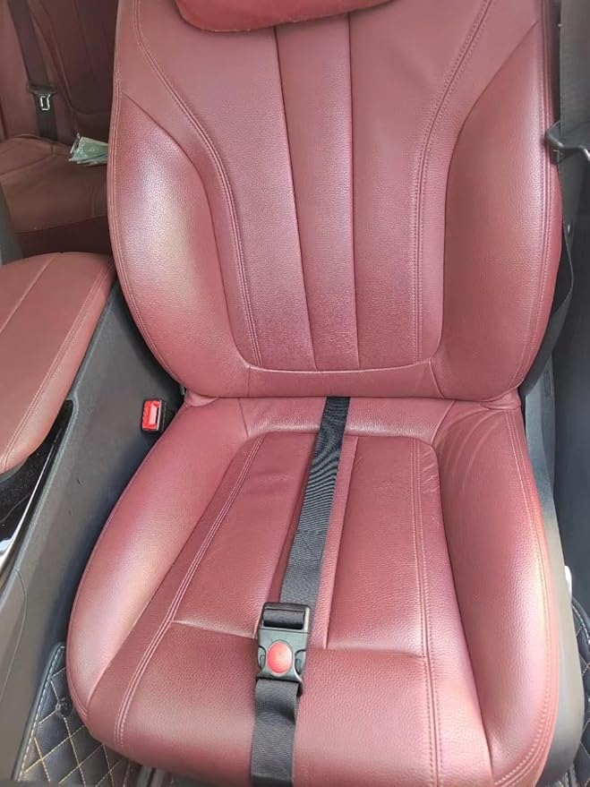 Soft Bump Cushion for Seat Adjustmen Belly Comfort Support Adjuster for Seat Comfort Car Cup Holder Coaster Comfort Pads Buckle Pads Extend Cover Making Shoulder Neck Comfortable Convenient (Black)