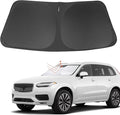 Front Windshield Sun Shade Foldable Car Front Window Sun Shade Windshield Shade Custom Fit for 2016-2025 2026 Volvo XC90 Block UV Rays Car Accessories Heat Keep Cooler