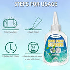 Sugelary Mold Stain Cleaner, 8 Fl oz All-Purpose Gel for Washing Machine Cleaner Front Loader Seal, Household Cleaner Gel for