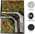 Arcturus Insulated Tarp, Reusable Heavy Duty Thermal Survival Blanket – 60x82in, Reflects 90% Body Heat, Waterproof, Windproo