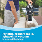 BLACK+DECKER dustbuster 20V Hand Vacuum Cordless Rechargeable, Car Vacuum Portable, Powerful Suction AdvancedClean Hand Vac w