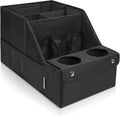 MULISOFT Car Seat Organizer- Backseat Car Organizer with 11 Storages Compartments and 2 Cup Holders, Organizers and Storage,