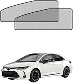 Car Window Shades for Toyota Corolla(2019-2024), 2-Pack Rear Window Sun Shades for Baby – Breathable Mesh, UV & Heat Blocker, Privacy Protection for Camping, Travel, Sleep & Nursing