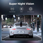 D500 Smart Dash Cam for Cars, 4K Front Dash Cam with WiFi&GPS, 0.96" LCD Display Car Camera, Night Vision, WDR, Parking Mode,