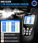 OBD2 Scanner Diagnostic Tool, VEHLIVE V860 Car Code Reader for Check Engine Light with Reset, I/M Readiness, Battery Tester,