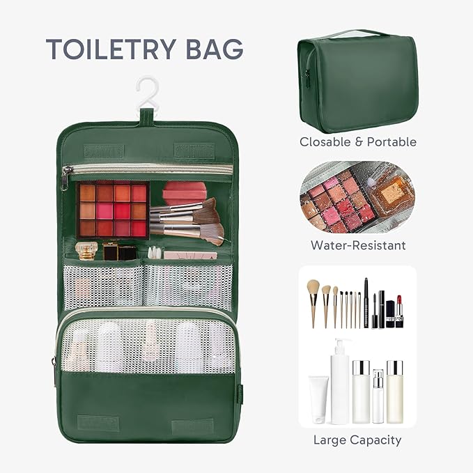 10 Set Packing Cubes for Travel, Gifts for Women Mom,Anti-Tearing Suitcase Organizer for Luggage with Shoe & Hanging Toiletry