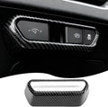 Front Lamp Adjustment Cover,for Kia k4 2024 2025 2026,Stylish Automobile Front Lamp Adjusting Trim Accessories - Carbon Fiber