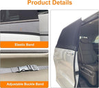 2 Packs Mesh Car Window Screen for MPV Sliding Door,Single Layer Sunshade for Large Square Car Truck Windows