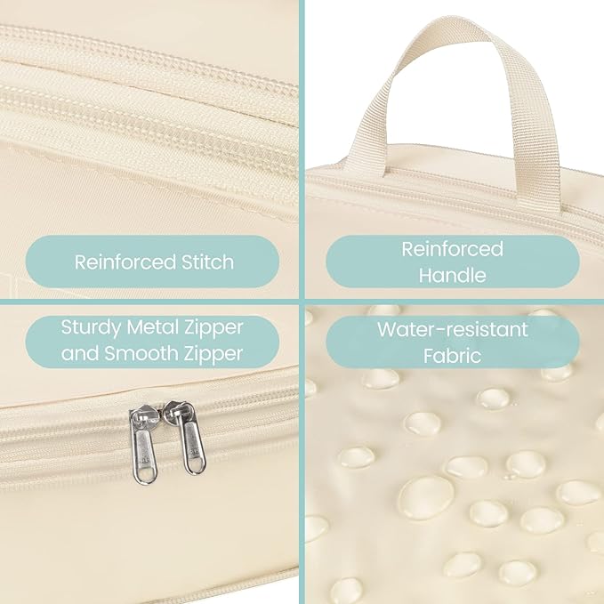Cambond Compression Packing Cubes for Travel - Lightweight Expandable Travel Bags Luggage Organizers Travel Essentials Compre