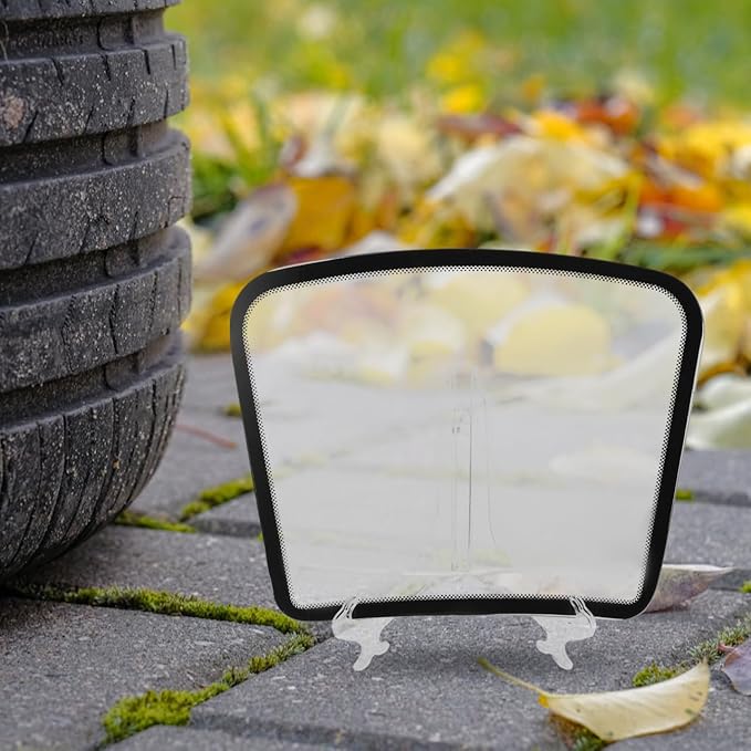 Luxshiny Realistic Windshield Model Static Cling Sticker Display for Car Window Film Sample Showcase