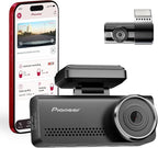 Pioneer VREC-Z820DC Dual Dash Cam Front and Rear Car Camera - Premium 4K Camera, AI-ISP Starvis Night Vision, 139 Degree Wide