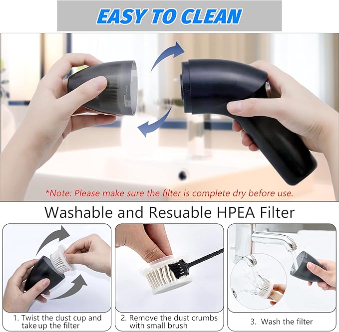 4.3Kpa Keyboard Vacuum Cleaner Mini：Handheld Computer Vacuum Cordless for Car Laptop Sewing Machine Portable Keyboard Vac USB