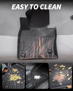 7 PCS for Mazda CX5 Floor Mats 2025 2024 2023 2022 with Cargo Liners Backrest Mat, Full Set Back Seat Cover Protector All Weather Trunk Front Rear Automotive Car Rubber Carpet Mat CX-5 Accessories