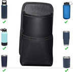 Large Car Cup Holder Expander, Fits Large 24/36/40/46oz Water Bottles, Big Drinks Holder Bag- Universal Auto Vehicle for Cars