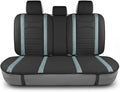 FH Group Back Seat Faux Leather Car Seat Cover - Universal Fit, Rear Seat Covers for Cars with Rear Split Bench, Car Seat Cus