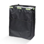 Car Trash Can 3.5 Gallons Ultra Large Car Trash Bag Hanging, Capacity Organizer and Storage with Adjustable Straps, Leakproof Lining and Spring Frame Closure for Interior Stuff Storage