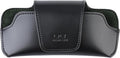 Sunglass Holder for Car Visor, Car Sunglasses Holder Leather, Eyeglasses Holder Glasses Storage Case Visor Accessories