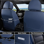 Coverado Car Seat Covers, Front Covers for Cars, Car Seat Cover Front Seats, Car Seat Protector Waterproof, Leather Car Seat 