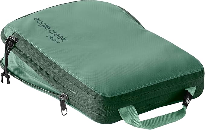 Eagle Creek Pack-It Isolate Compression Cube - Compression Packing Cubes for Optimizing Luggage Space - Convenient Top Handle