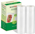 Bonsenkitchen Vacuum Sealer Bags Rolls, 11 in x 50 ft Rolls 2 pack Durable Food Sealer Bags, Commercial Grade, Heavy Duty, BP