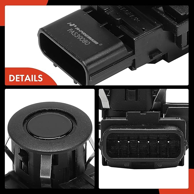 A-Premium 4-PC Reverse Backup Parking Assist Sensor Compatible with Select Honda Models - Odyssey 2011-2017, Pilot 2012-2015