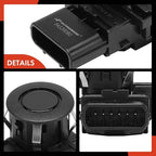 A-Premium 4-PC Reverse Backup Parking Assist Sensor Compatible with Select Honda Models - Odyssey 2011-2017, Pilot 2012-2015