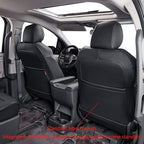 EKR Sienna Seat Covers for Toyota Sienna LE,XLE,XLE Plus 8-Passenger Seating 2021 2022 2023 2024 2025 2026,Front Seat and Rea