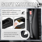 2PCS Upgraded Car Seat Gap Filler Organizer with Phone Holder,2 in 1 Car in Between Cars Seat Catcher for Filling Gaps,Versatile Cars Gap Seats Filler as Under Seats Storage