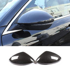 LLKUANG Car Rearview Mirror Cap Decoration Cover Compatible with Alfa Romeo Stelvio 2017-2024 Exterior Rearview Mirror Cover Cap (carbon fiber)