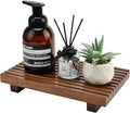 Acacia Wood Risers for Bathroom Tray Kitchen Counter Decor Bathroom Sink Accessories Decorative Wooden Riser Pedestal Stand f