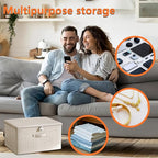 Locking Adult Game Toy Storage Organizer Lock Box Toy Storage Bins Women and Men Game Toys Storage Bags with 2 Drawstring Bag