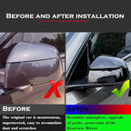 YHCDSEA Rearview Mirror Guard Cover for Tesla Model Y Juniper, Side Mirror Cover Exterior Accessories fit for Model Y Juniper 2025 2026 (Glossy Black)