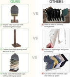 Mkono Hat Organizer for Baseball Caps, Hat Rack Hold Up to 10 Hats Baseball Caps Tabletop Hat Holder Storage Display for Clos