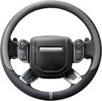 COFIT Breathable Car Steering Wheel Cover 16 inch Auto Universal Leather Wrap Non-Slip Steeringwheel Protector Automotive Int