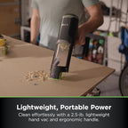 Shark PowerBoost Cordless 2-in-1 Car/Home Handheld PowerVac, Powerful Suction, 40 Minute Runtime, Portable, 3 Cleaning Modes,