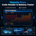 TOPDON AL500B OBD2 Scanner Battery Tester 2 in 1 Code Reader, Full OBDII Diagnosis, 12V Battery Tests & 12V/24V Cranking