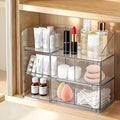 3 Tier Medicine Cabinet Organizer, Bathroom Medicine Cabinet Organizer with Removable Dividers, Narrow Makeup Organizer with 