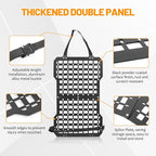 Truck Gun Rack Molle Seat Back Organizer Gun Holder Molle Panel for Vehicles Tactical Truck Mount Panels