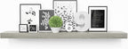 Ballucci Floating Shelf, 36" Wood Wall Shelf with Invisible Brackets for Bathroom, Living Room, Bedroom, Kitchen, Nursery, 6"