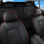 Car Seat Covers Full Set,Waterproof and Breathable Luxury Leather Seat Covers,Non-Slip Driver Seat Cushion,Automotive Seat Pr